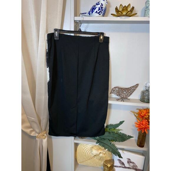 NWT 7th Avenue Design Studio New York & Company size Medium $55 Crochet Skirt - Picture 4 of 9